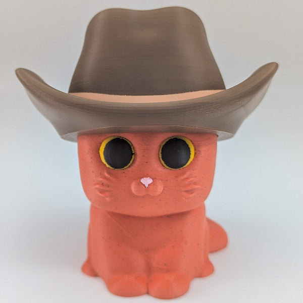 Cats in Hats Figurines with Removable Hats