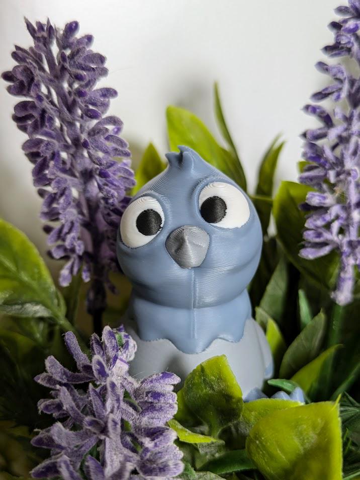 Derpy Pigeon Desk Buddy Silly Pigeon Figurine Desk Toy Bird Desk Decoration for Home or Office Coworker Gift!