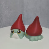 Video preview of two gnome frog creatures, side-by-side.