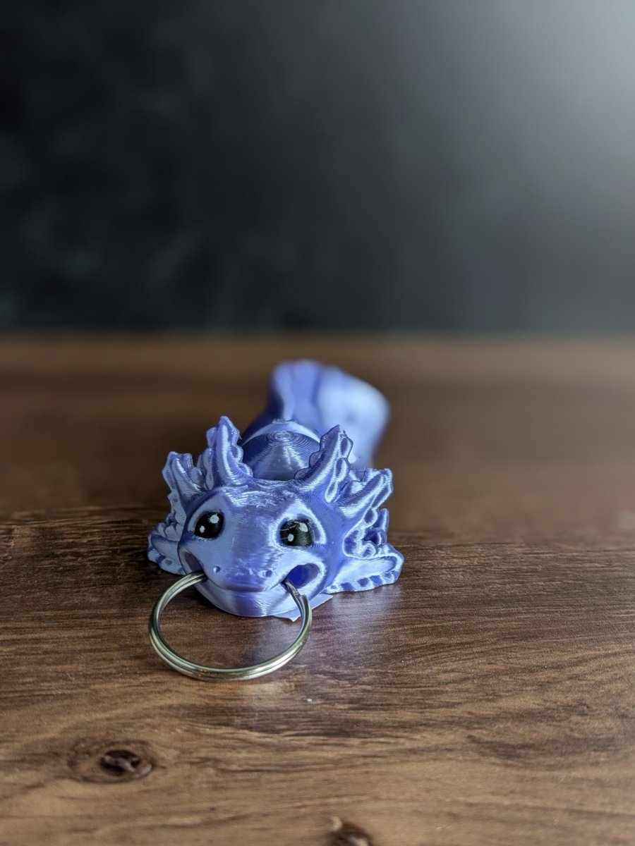 Axolotl Keychain - The Adorable Alchemist