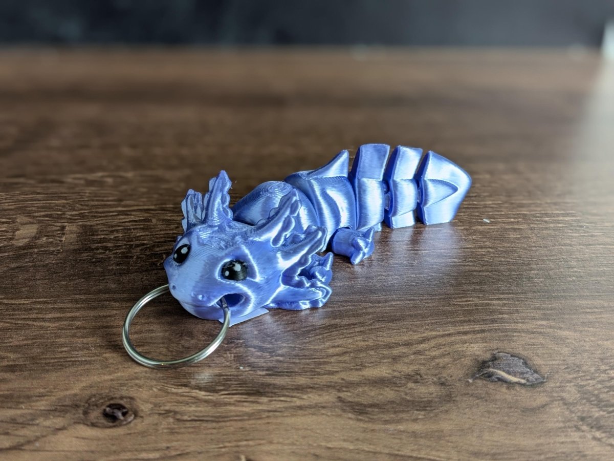 Axolotl Keychain - The Adorable Alchemist