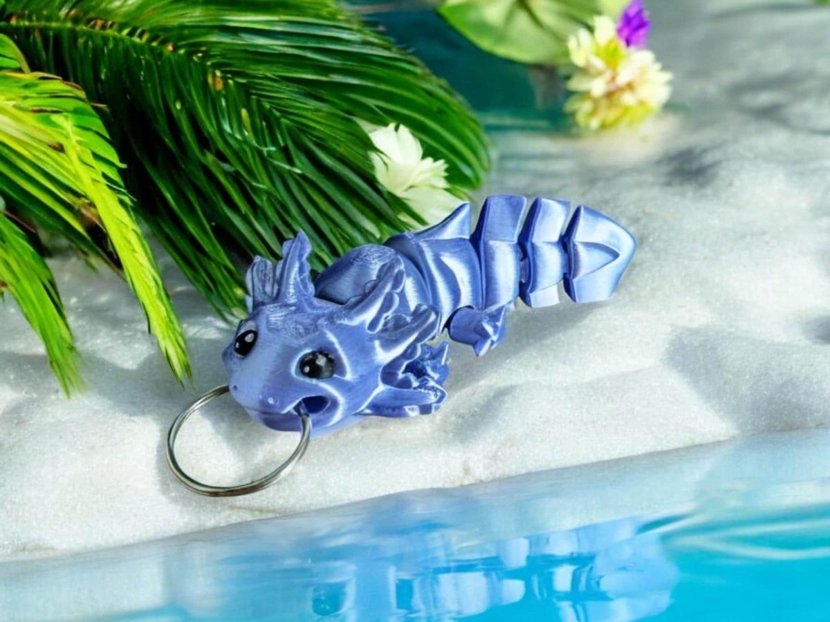 Axolotl Keychain - The Adorable Alchemist