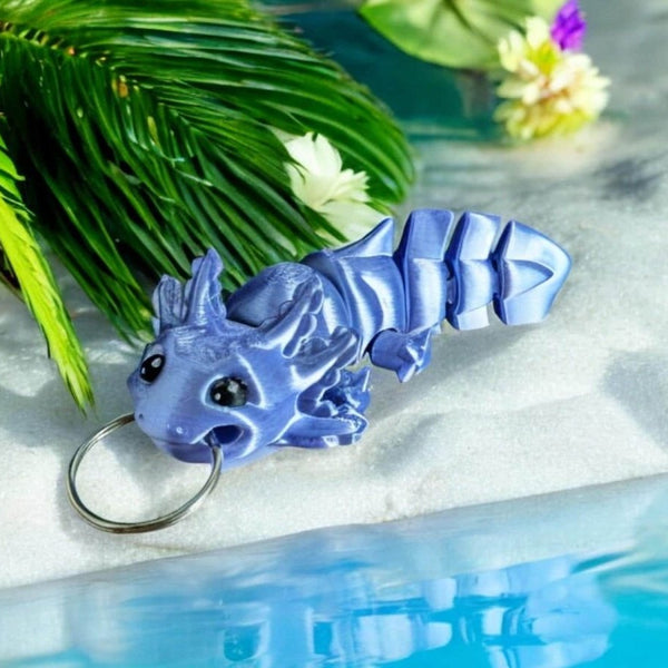 Axolotl Keychain - The Adorable Alchemist