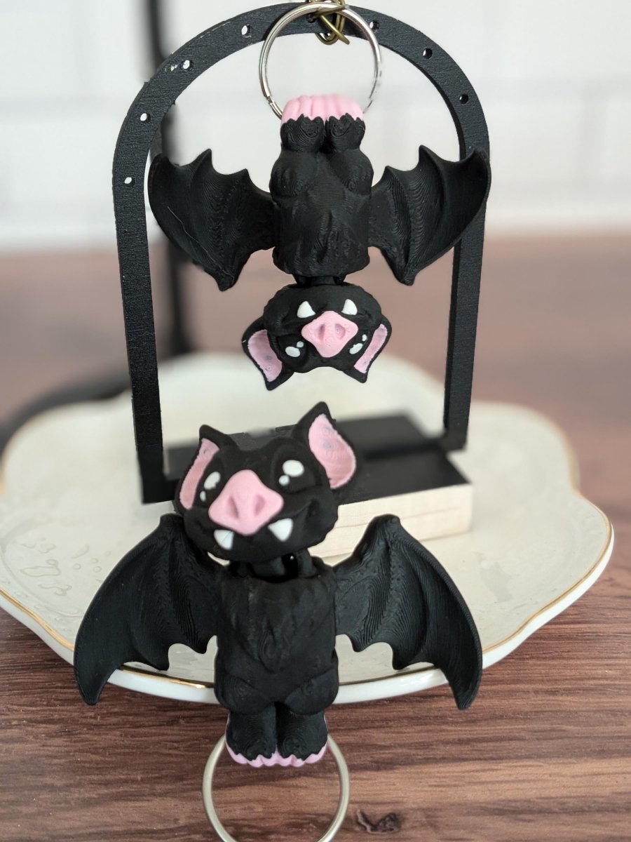 Bat Keychain - The Adorable Alchemist