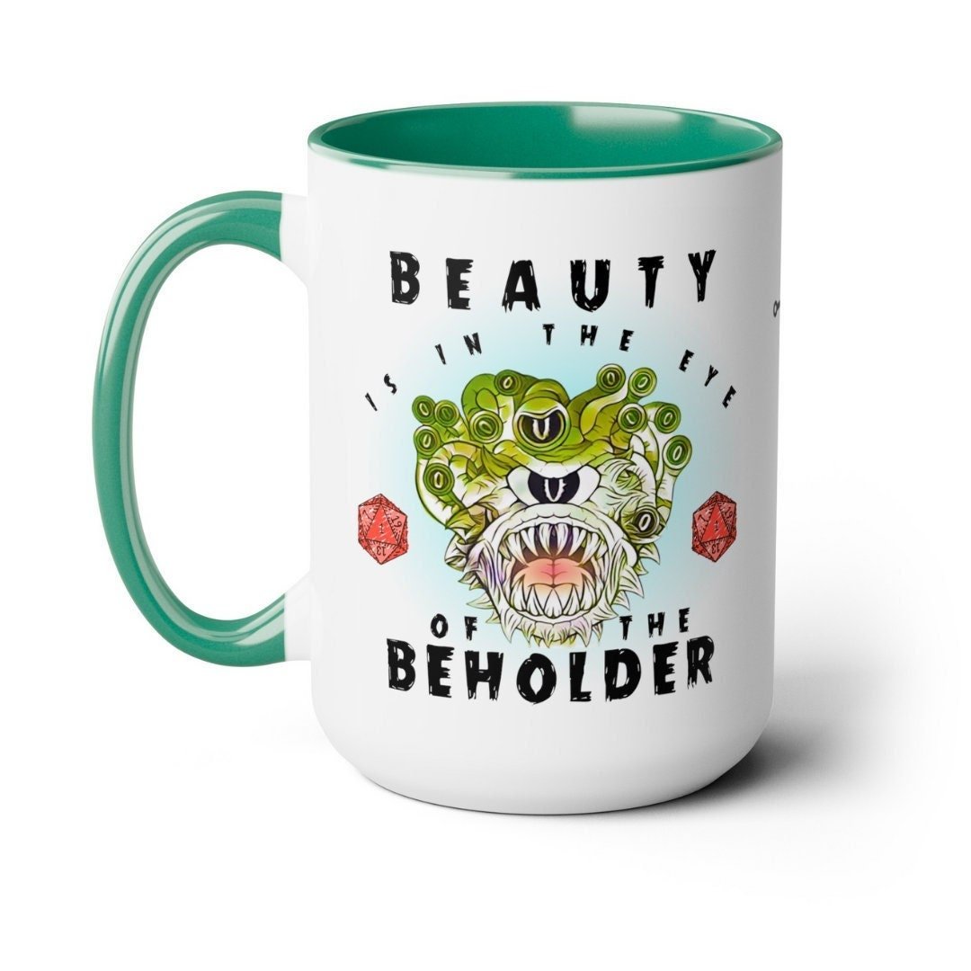 Beauty is in the Eye of the Beholder Mug - The Adorable Alchemist