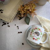 Cottagecore Hedgehog Mug - The Adorable Alchemist