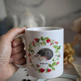 Cottagecore Hedgehog Mug - The Adorable Alchemist