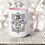 Personalized DnD Mug - Campaign gift for DM and Party - Dungeons and Dragons Gift for Dungeon Master Mug with Name and Class D&D Nerdy Mug