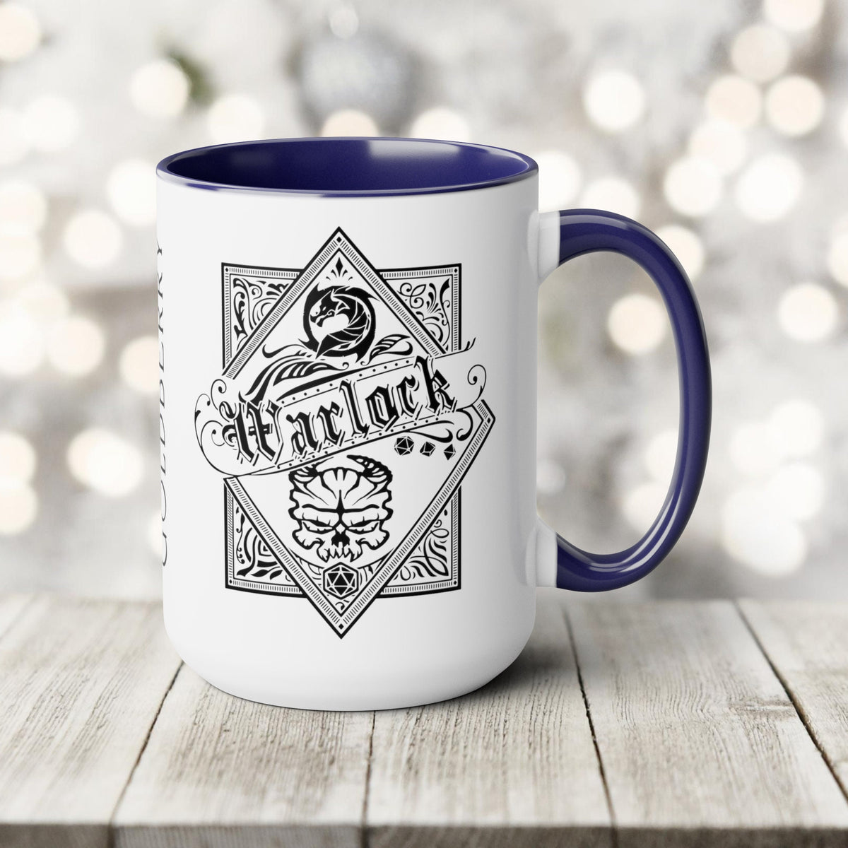 Personalized DnD Mug - Campaign gift for DM and Party - Dungeons and Dragons Gift for Dungeon Master Mug with Name and Class D&D Nerdy Mug