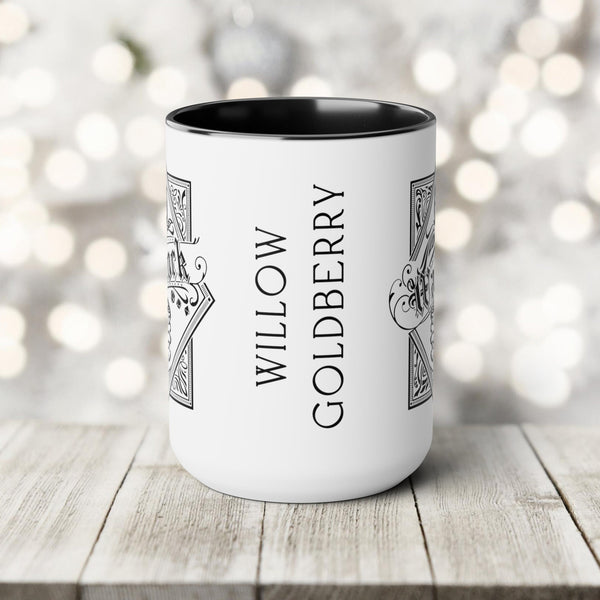 Personalized DnD Mug - Campaign gift for DM and Party - Dungeons and Dragons Gift for Dungeon Master Mug with Name and Class D&D Nerdy Mug