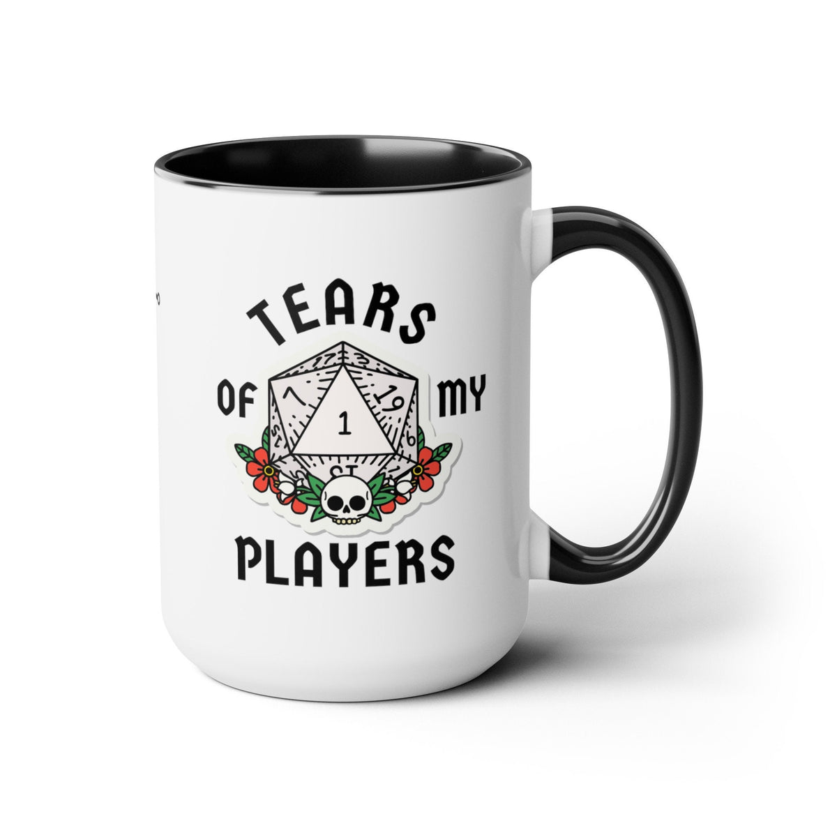 Dungeons and Dragons Mug Tears of My Players DnD Dungeon Master Gift Nerdy Geek Present 15oz Large Coffee Tea Mug