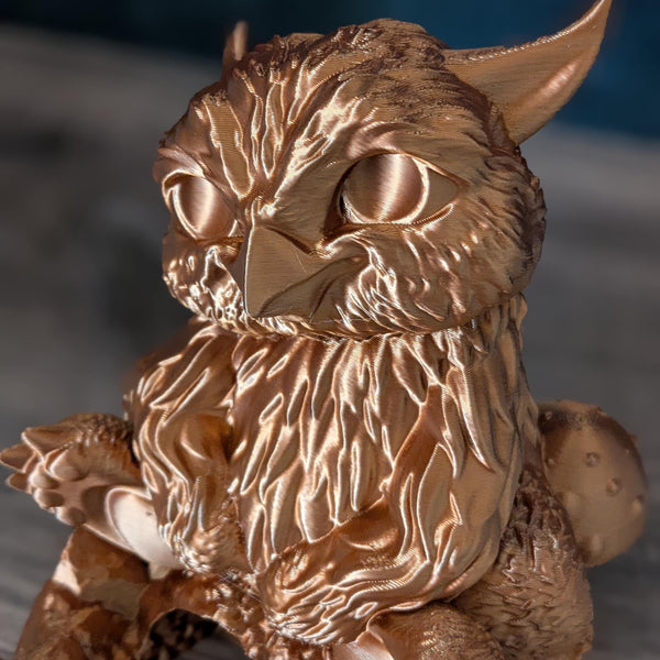 DnD Owlbear Dice Tower Dungeons and Dragons Dice Tower Baby Owl Bear D&D games DnD for Kids Dice Tower Cute Dice Tower