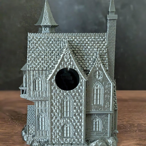 DnD Haunted House Dice Tower Dungeons and Dragons Dice Tower Haunted Mansion D&D games Dungeon Master Gift Halloween DnD