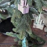 Fairy Tale Castle Ornament - Storybook Castle Christmas Tree Ornament Great Stocking Stuffer! Princess Castle Ornament Christmas Decoration