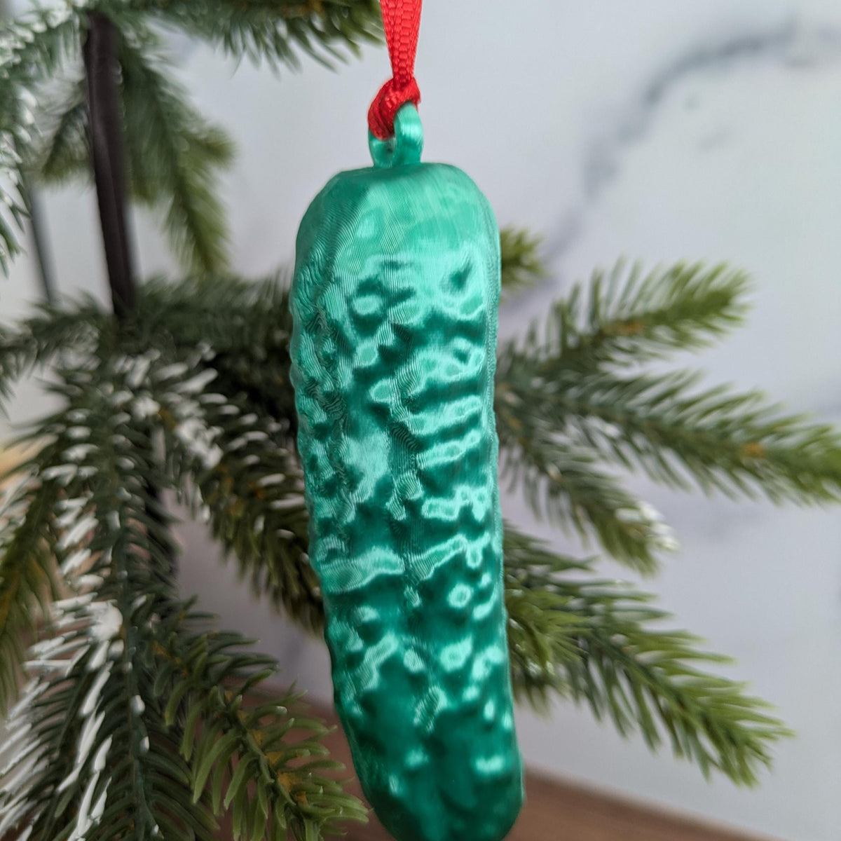 Pickle Ornament - Pickle Christmas Tree Ornament Great Gift for Pickle Lovers! Pickle stocking stuffer