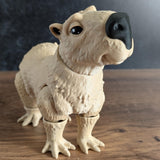 CUSTOMIZABLE Flexi Capybara Desk Buddy Articulated Capybara Figurine Desk Toy