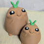 Emotional Support Potato – Cute Potato Figurines in Two Sizes - Made in Idaho - Potatoes