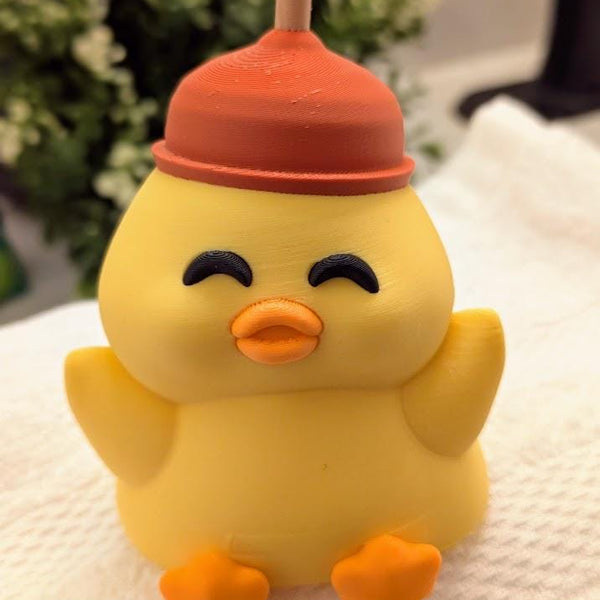 Plunger Duck Figurine
