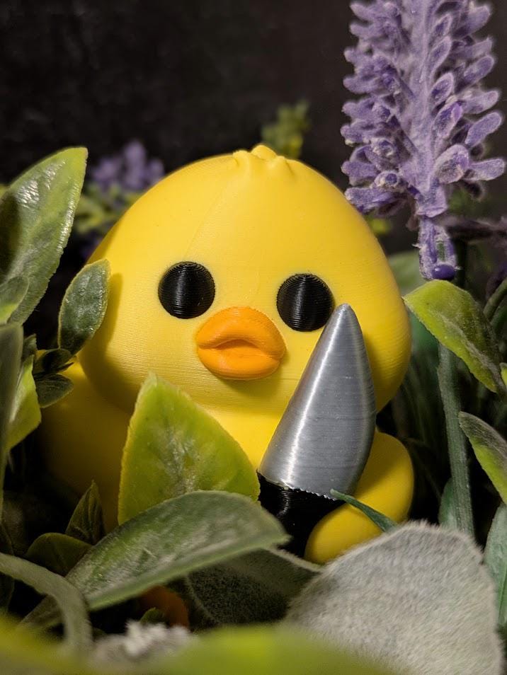 Stabby Duck Desk Buddy