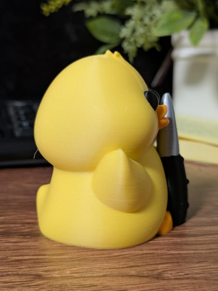Stabby Duck Desk Buddy
