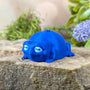 Blueberry Frog Figurine – Whimsical Desk Pet, Weird Frog Gift
