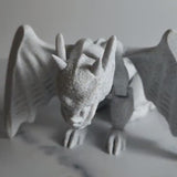 CUSTOMIZABLE Flexi Gargoyle Desk Buddy Articulated Gargoyle Figurine Desk Toy Gothic Gift Gothic Decoration Goth Aesthetic