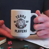 Dungeons and Dragons Mug Tears of My Players DnD Dungeon Master Gift Nerdy Geek Present 15oz Large Coffee Tea Mug