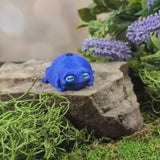 Blueberry Frog Figurine – Whimsical Desk Pet, Weird Frog Gift